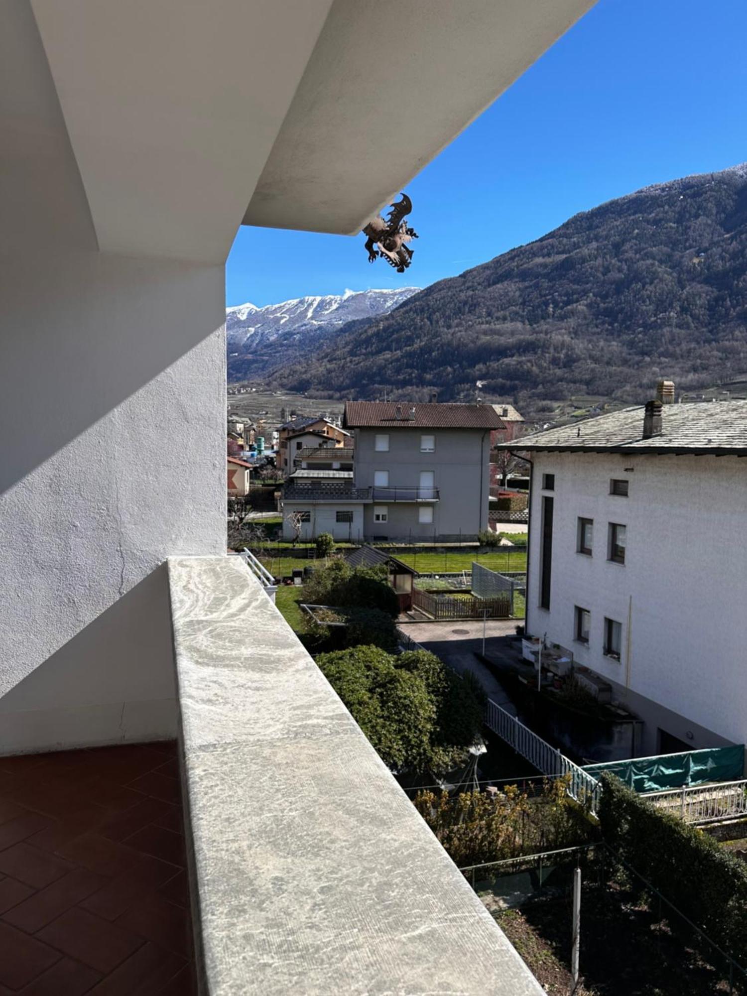 Ampio Appartamento Con Vista “Casa Magro” Tirano Exteriér fotografie